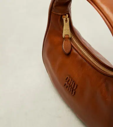 Miu Miu Wander leather shoulder bag | Thumbnail 3 Miu Miu Wander leather shoulder bag | Thumbnail 3