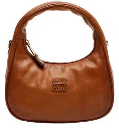 Miu Miu Wander leather shoulder bag | Thumbnail 1 Miu Miu Wander leather shoulder bag | Thumbnail 1