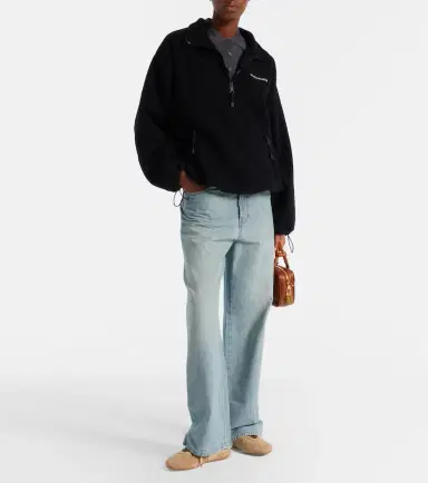 Miu Miu Logo wool polo sweater | Thumbnail 2 Miu Miu Logo wool polo sweater | Thumbnail 2