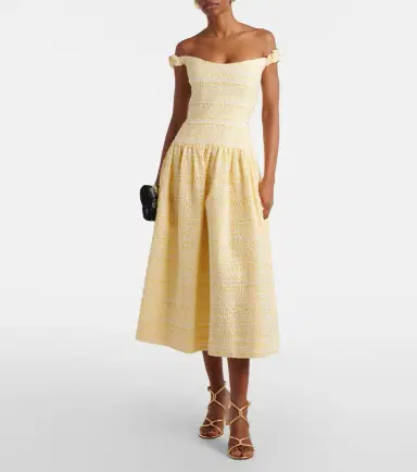 Markarian Georgie cotton-blend organza midi dress | Thumbnail 2 Markarian Georgie cotton-blend organza midi dress | Thumbnail 2