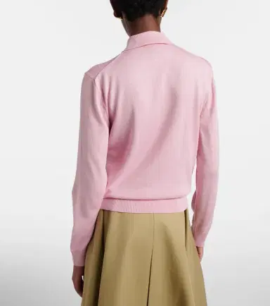 Blaze Milano Blazé Milano Alegria silk and cotton polo sweater | Thumbnail 4 Blaze Milano Blazé Milano Alegria silk and cotton polo sweater | Thumbnail 4