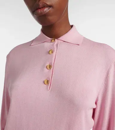 Blaze Milano Blazé Milano Alegria silk and cotton polo sweater | Thumbnail 5 Blaze Milano Blazé Milano Alegria silk and cotton polo sweater | Thumbnail 5