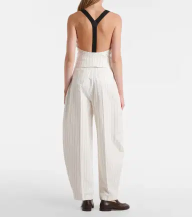 Ralph Lauren Collection Harlo striped cotton, linen and wool pants | Thumbnail 3 Ralph Lauren Collection Harlo striped cotton, linen and wool pants | Thumbnail 3