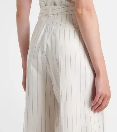 Ralph Lauren Collection Harlo striped cotton, linen and wool pants | Thumbnail 5 Ralph Lauren Collection Harlo striped cotton, linen and wool pants | Thumbnail 5