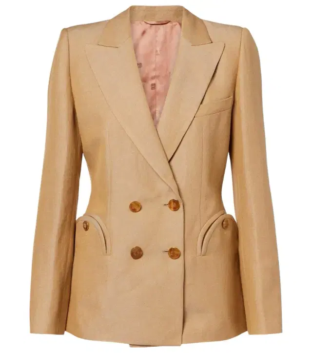 Blazé Milano Renegade Charmer linen-blend blazer Blazé Milano Renegade Charmer linen-blend blazer