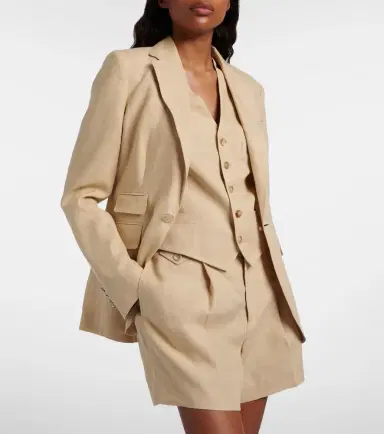 Ralph Lauren Collection Jaiden linen vest | Thumbnail 2 Ralph Lauren Collection Jaiden linen vest | Thumbnail 2