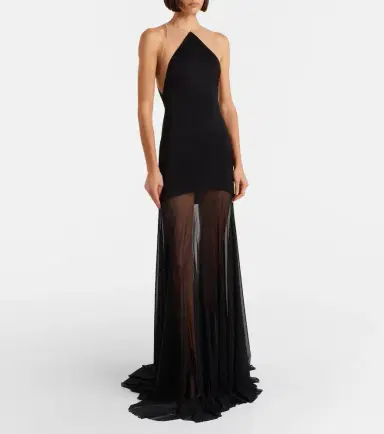 David Koma Sheer gown | Thumbnail 3 David Koma Sheer gown | Thumbnail 3