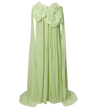 Leo Lin Jaclyn floral-appliqué bustier gown | Thumbnail 1 Leo Lin Jaclyn floral-appliqué bustier gown | Thumbnail 1