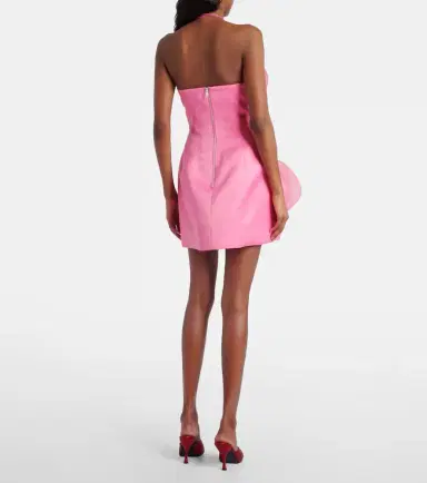 Leo Lin Floret floral-appliqué bustier dress | Thumbnail 4 Leo Lin Floret floral-appliqué bustier dress | Thumbnail 4