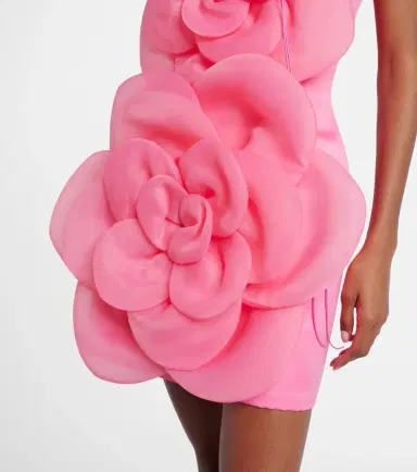 Leo Lin Floret floral-appliqué bustier dress | Thumbnail 5 Leo Lin Floret floral-appliqué bustier dress | Thumbnail 5