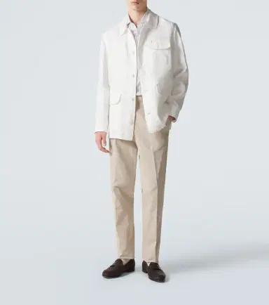 Brioni Linen and cotton jacket | Thumbnail 4 Brioni Linen and cotton jacket | Thumbnail 4