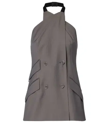 Max Mara Cali halterneck virgin wool vest | Thumbnail 1 Max Mara Cali halterneck virgin wool vest | Thumbnail 1