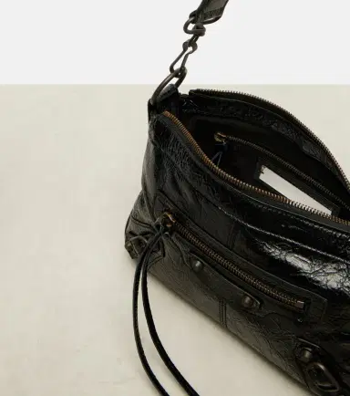 Balenciaga Le City Moto Mini leather shoulder bag | Thumbnail 4 Balenciaga Le City Moto Mini leather shoulder bag | Thumbnail 4