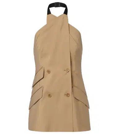 Max Mara Nuraghe halterneck wool and silk vest | Thumbnail 1 Max Mara Nuraghe halterneck wool and silk vest | Thumbnail 1