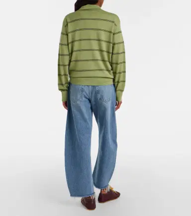 Frame Bubble cropped barrel-leg jeans | Thumbnail 2 Frame Bubble cropped barrel-leg jeans | Thumbnail 2