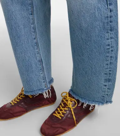 Frame Bubble cropped barrel-leg jeans | Thumbnail 5 Frame Bubble cropped barrel-leg jeans | Thumbnail 5