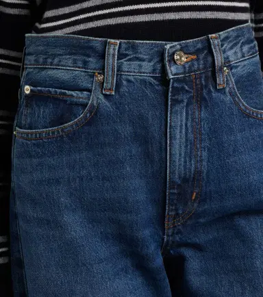 Frame Bow frayed barrel-leg jeans | Thumbnail 4 Frame Bow frayed barrel-leg jeans | Thumbnail 4