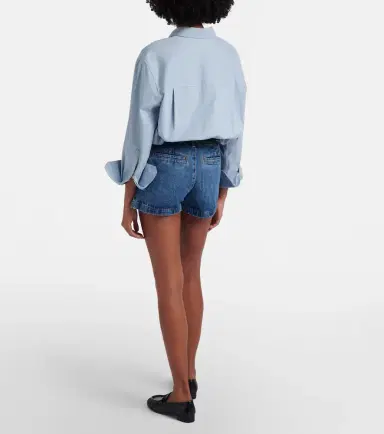 Frame Cruise high-rise denim shorts | Thumbnail 3 Frame Cruise high-rise denim shorts | Thumbnail 3