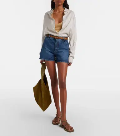 Frame Dockside denim shorts | Thumbnail 3 Frame Dockside denim shorts | Thumbnail 3