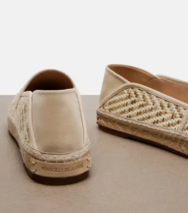 Manolo Blahnik Espadra raffia-effect espadrilles | Thumbnail 4 Manolo Blahnik Espadra raffia-effect espadrilles | Thumbnail 4