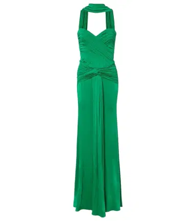 The New Arrivals Ilkyaz Ozel Gathered ruched gown | Thumbnail 1 The New Arrivals Ilkyaz Ozel Gathered ruched gown | Thumbnail 1