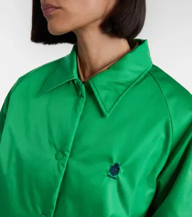 Prada Re-Nylon oversized blouson jacket | Thumbnail 5 Prada Re-Nylon oversized blouson jacket | Thumbnail 5