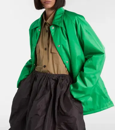 Prada Re-Nylon oversized blouson jacket | Thumbnail 7 Prada Re-Nylon oversized blouson jacket | Thumbnail 7