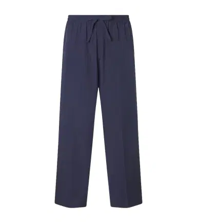 Umit Benan Julian cotton and silk straight pants | Thumbnail 1 Umit Benan Julian cotton and silk straight pants | Thumbnail 1