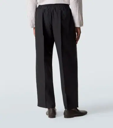 Umit Benan Julian silk straight pants | Thumbnail 5 Umit Benan Julian silk straight pants | Thumbnail 5