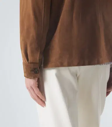 Umit Benan Santiago suede overshirt | Thumbnail 2 Umit Benan Santiago suede overshirt | Thumbnail 2