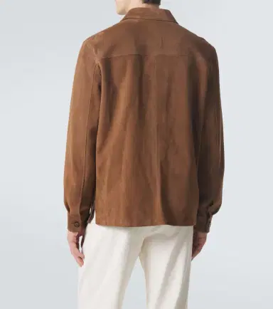 Umit Benan Santiago suede overshirt | Thumbnail 3 Umit Benan Santiago suede overshirt | Thumbnail 3