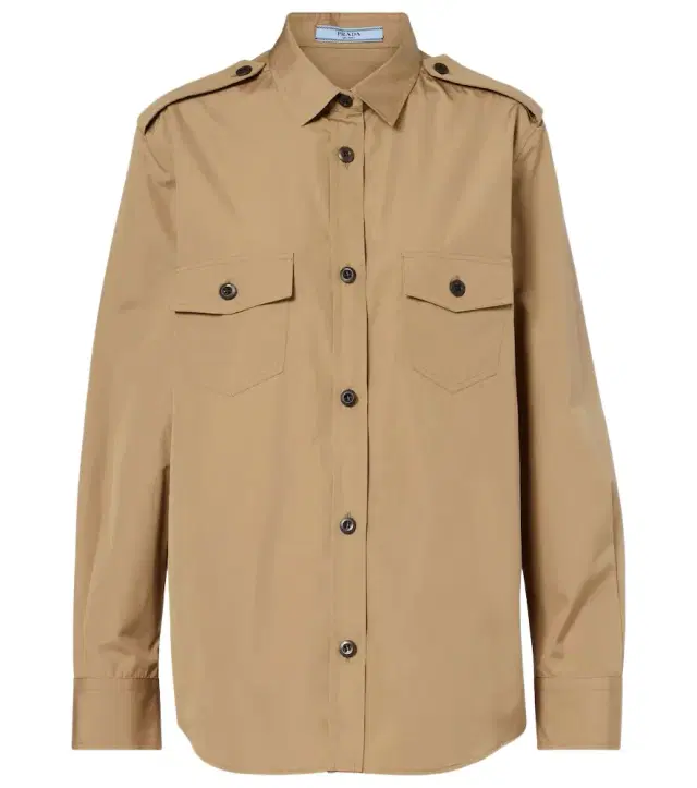 Cotton poplin shirt Cotton poplin shirt