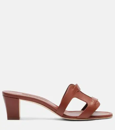 Manolo Blahnik Grellanu 50 leather mules | Thumbnail 2 Manolo Blahnik Grellanu 50 leather mules | Thumbnail 2