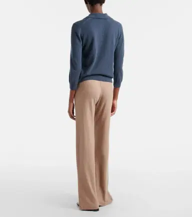 Leset Lauren jersey wide-leg pants | Thumbnail 6 Leset Lauren jersey wide-leg pants | Thumbnail 6