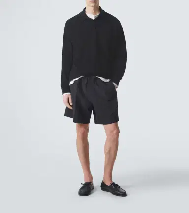 Umit Benan Julian linen and silk shorts | Thumbnail 4 Umit Benan Julian linen and silk shorts | Thumbnail 4