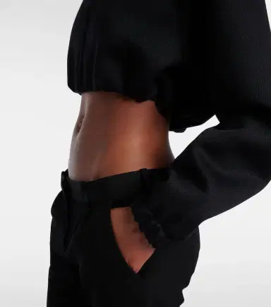Balenciaga Cropped blouson jacket | Thumbnail 2 Balenciaga Cropped blouson jacket | Thumbnail 2
