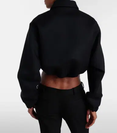 Balenciaga Cropped blouson jacket | Thumbnail 6 Balenciaga Cropped blouson jacket | Thumbnail 6