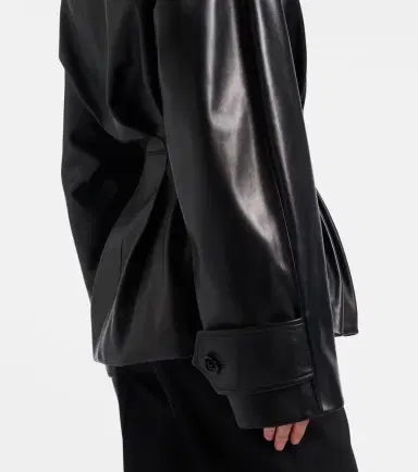Balenciaga Double-breasted leather jacket | Thumbnail 5 Balenciaga Double-breasted leather jacket | Thumbnail 5