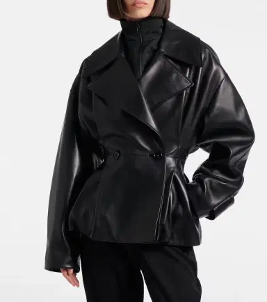 Balenciaga Double-breasted leather jacket | Thumbnail 8 Balenciaga Double-breasted leather jacket | Thumbnail 8