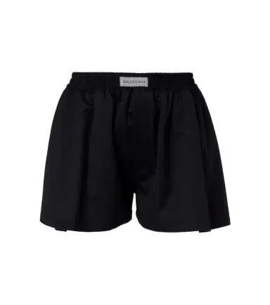 Balenciaga Logo wool-blend shorts | Thumbnail 1 Balenciaga Logo wool-blend shorts | Thumbnail 1