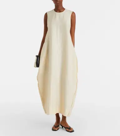 Rohe Róhe Linen and silk-blend maxi dress | Thumbnail 4 Rohe Róhe Linen and silk-blend maxi dress | Thumbnail 4