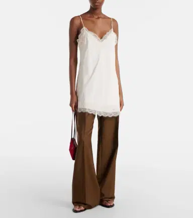 Rohe Róhe Lace-trimmed satin camisole | Thumbnail 4 Rohe Róhe Lace-trimmed satin camisole | Thumbnail 4