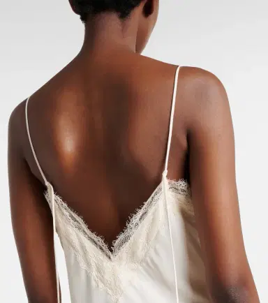 Rohe Róhe Lace-trimmed satin camisole | Thumbnail 5 Rohe Róhe Lace-trimmed satin camisole | Thumbnail 5