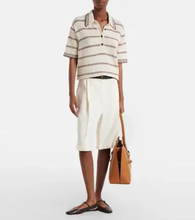 Rohe Róhe Striped cotton-blend polo shirt | Thumbnail 2 Rohe Róhe Striped cotton-blend polo shirt | Thumbnail 2