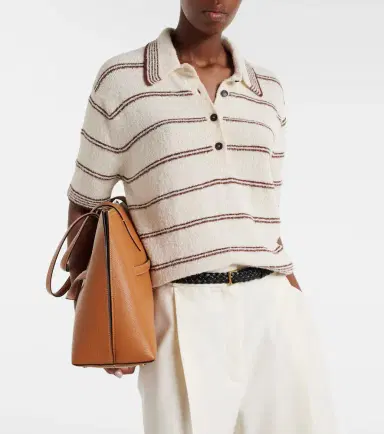 Rohe Róhe Striped cotton-blend polo shirt | Thumbnail 4 Rohe Róhe Striped cotton-blend polo shirt | Thumbnail 4