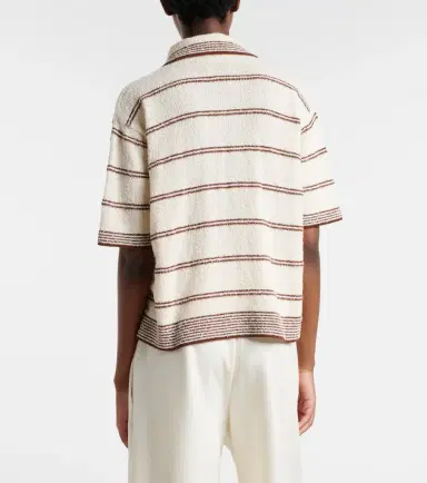 Rohe Róhe Striped cotton-blend polo shirt | Thumbnail 5 Rohe Róhe Striped cotton-blend polo shirt | Thumbnail 5