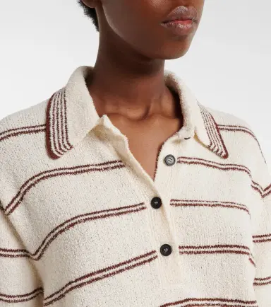 Rohe Róhe Striped cotton-blend polo shirt | Thumbnail 6 Rohe Róhe Striped cotton-blend polo shirt | Thumbnail 6