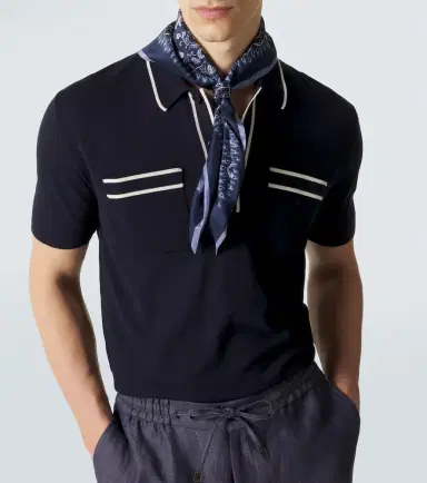 Orlebar Brown Keeling cotton and silk polo shirt | Thumbnail 2 Orlebar Brown Keeling cotton and silk polo shirt | Thumbnail 2