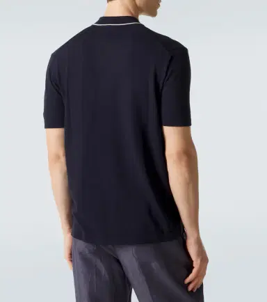 Orlebar Brown Keeling cotton and silk polo shirt | Thumbnail 4 Orlebar Brown Keeling cotton and silk polo shirt | Thumbnail 4