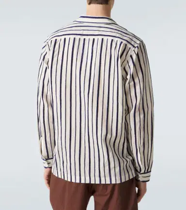 Orlebar Brown Ridley striped cotton-blend shirt | Thumbnail 5 Orlebar Brown Ridley striped cotton-blend shirt | Thumbnail 5